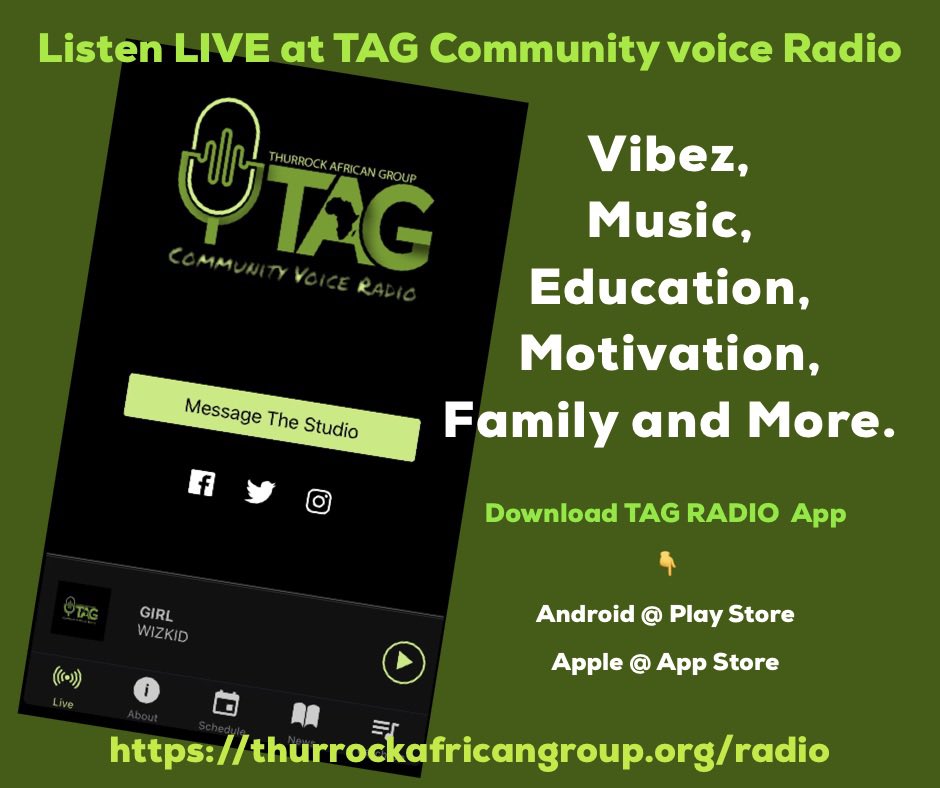 Thurrock African Grp (@info_tag) on Twitter photo 