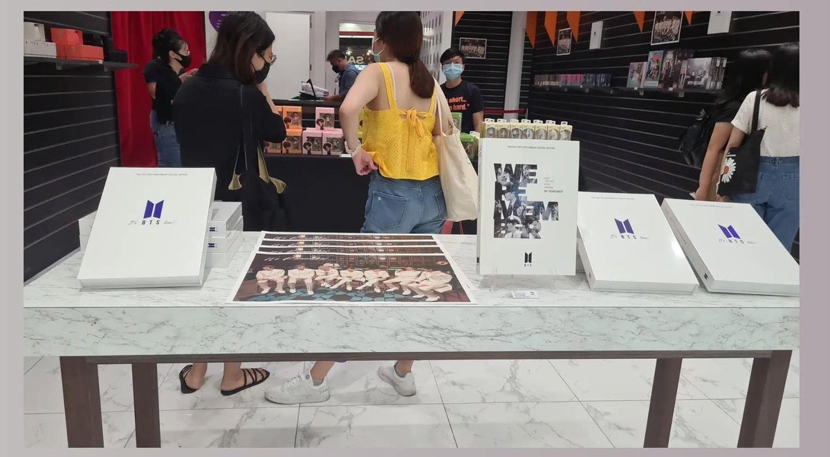 amandachiahy's tweet photo. #BTS Experience Zone - WE REMEMBER at SUNTEC CITY.
At Suntec City, North Wing, #01-476/482.
🎟 Entry to the BTS Experience Zone is bundled with every purchased copy of “The Fact BTS Photobook Special Edition: We Remember” at $65.
#bts #suntec #BTSExperience https://t.co/nigA2lUpYs