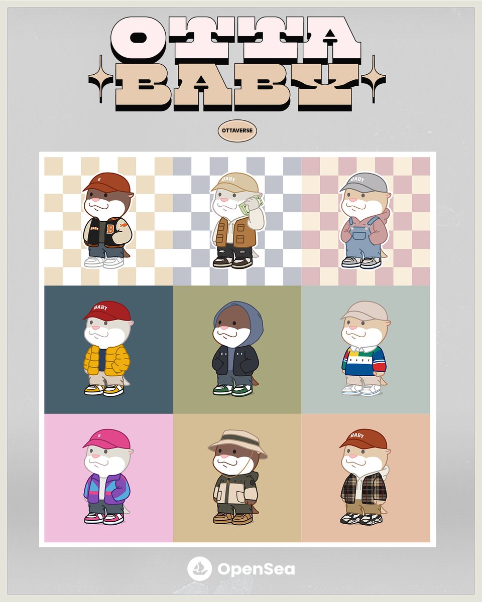 coldworkmade's tweet image. UPDATE BABY!✨
OTTA BABY 1/1 HAND DRAWN.
SS1 ( 100 Piece )
Start at Only 0.01 Eth.
🔗opensea.io/collection/ott…

#Ottababy #NFTs #NFT #nftcollector #NFTcommunity  #NFTcollection #nftart #NFTcollectibles  #NFTTHAILAND