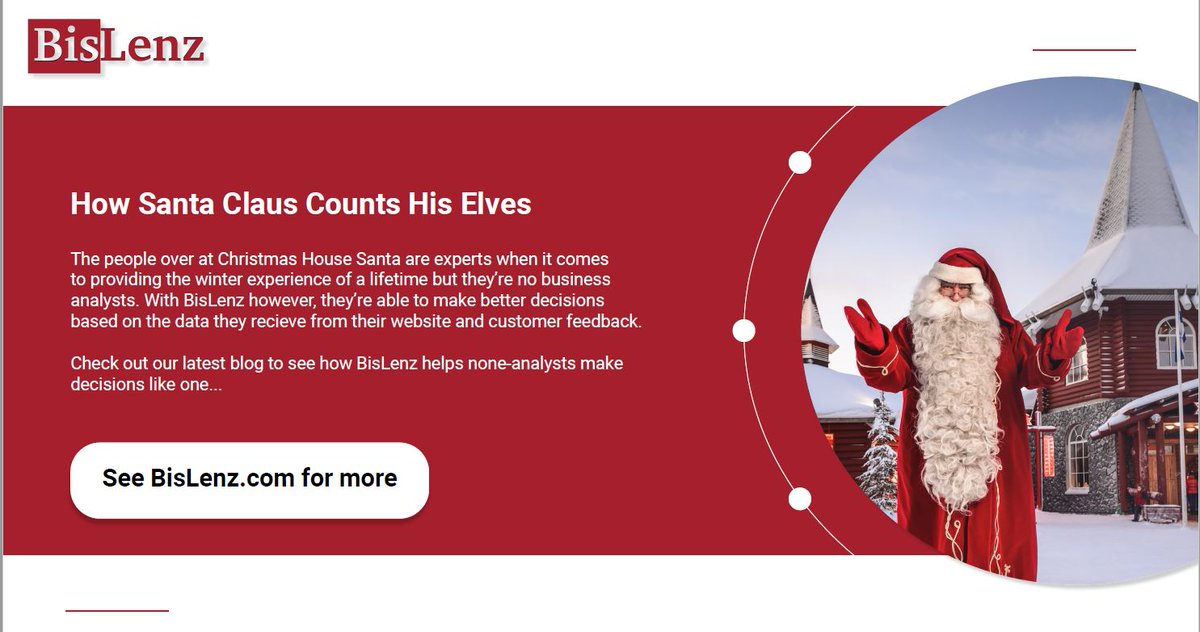 MarkoFilenius's tweet photo. Santa is extremely busy these days, that is why he uses BisLenz to monitor his online performance - analytics simplified and substantial time saving
#analytics #bi #bislenz #SantaClaus 

https://t.co/eEH6P7MukL https://t.co/nEwmGCy51Z