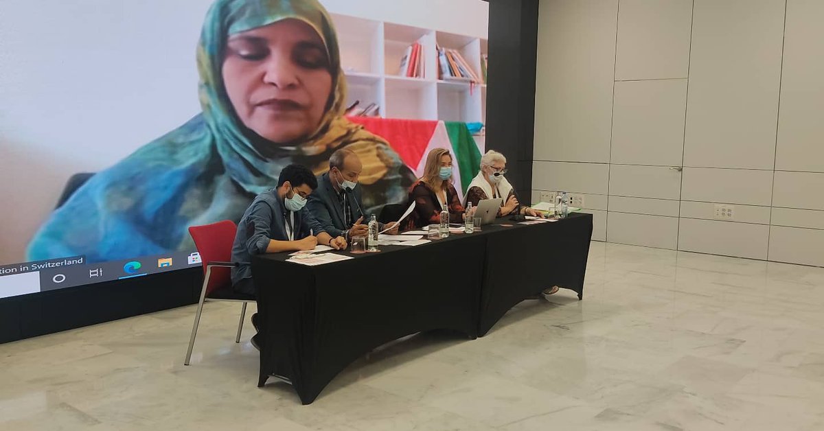 hamdiPolisari's tweet photo. صور من ورشة حقوق الإنسان والتي انطلقت ضمن فعاليات اليوم الثاني من الندوة 45 للتنسيقية الأوروبية للتضامن مع الشعب الصحراوي. https://t.co/Lc9P1ycfPm