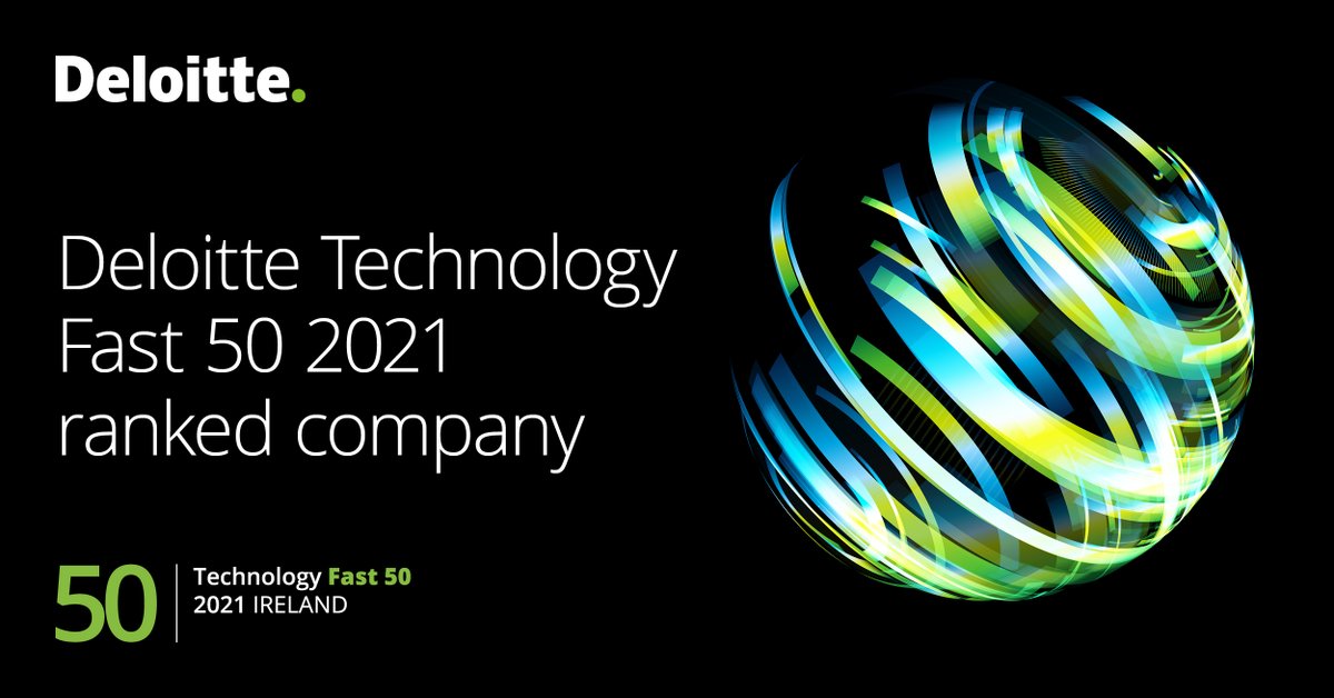 We're delighted to feature in the Top 20 of the 2021 <a href="/Deloitte/">Deloitte</a> Technology Fast 50. This is a ranking of the 50 fastest growing technology companies and a great endorsement for the work we've done in 2021, and the plans we have for 2022.