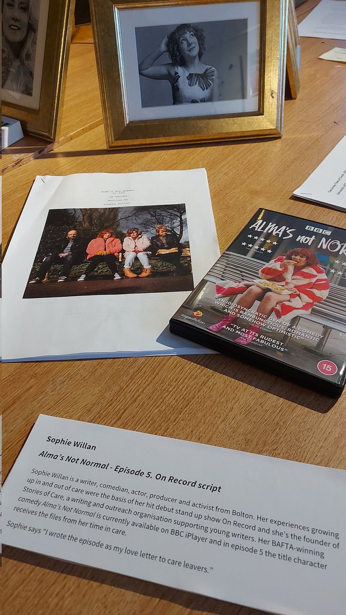 The Horsfall (@thehorsfall) on Twitter photo Huge thank you to @sophiewillan for allowing us to exhibit her script for #almasnotnirmal episode 5 Sophie says 'my love letter to care leavers'. <a href="/42ndStreetmcr/">42nd Street</a> is fast becoming the Sophie Willan fan club ❤ Huge thank you to @sophiewillan for allowing us to exhibit her script for #almasnotnirmal episode 5 Sophie says 'my love letter to care leavers'. <a href="/42ndStreetmcr/">42nd Street</a> is fast becoming the Sophie Willan fan club ❤