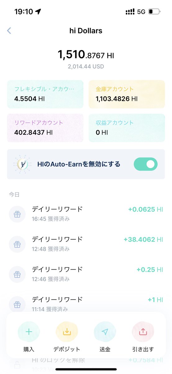 samuraiinx's tweet photo. 本日のhi収益 約6,000円😊
毎日安定してます♪ https://t.co/tzPWktFTa9