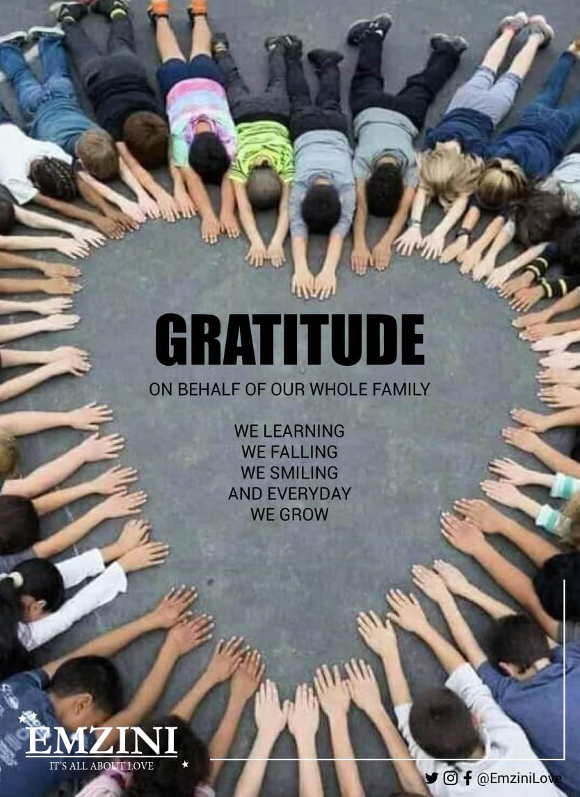 A massive shout out from the whole Emzini team, thank you for your support and the beautiful start you have given our journey.

#gratitude #EmziniLove #love