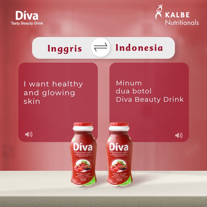 DIVABeautyID's tweet photo. Siapa yang pengen kulit sehat dan glowing? Diva coba tebak, pasti semua Ladies menginginkan hal yang sama. Nah, selain dengan pakai skincare dari luar, kamu juga perlu skincare dari “dalam” dengan Diva Beauty Drink. #GlowLikeDiva https://t.co/DRSntvdYAz