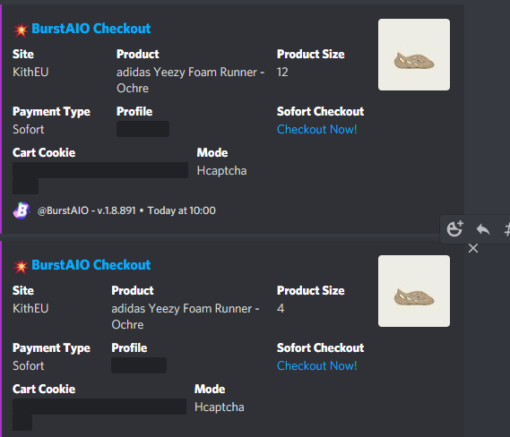 l0rnstar's tweet image. CG: @Ace_Pings @AceP_Success 
Proxies: @Spade_Proxies @Proxy4Sure 
Bot: @BurstAIO @BurstSuccess