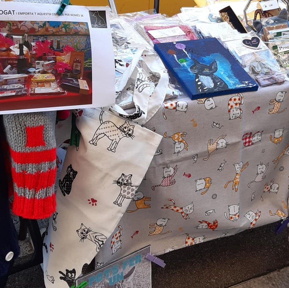 ProgatCatalunya's tweet photo. Avui tenim paradeta fins les 14h al Mercat de Pagès de Germanetes (Vilasomat amb Consell de Cent, Barcelona)!! Tenim detallets per regalar: davantals, pins, sabonets...i participacions de la panera!! Tot a benefici de les colònies!! Us hi esperem!!
#ProgatCatalunya #Germanetes https://t.co/Q2FIHH5fJ7