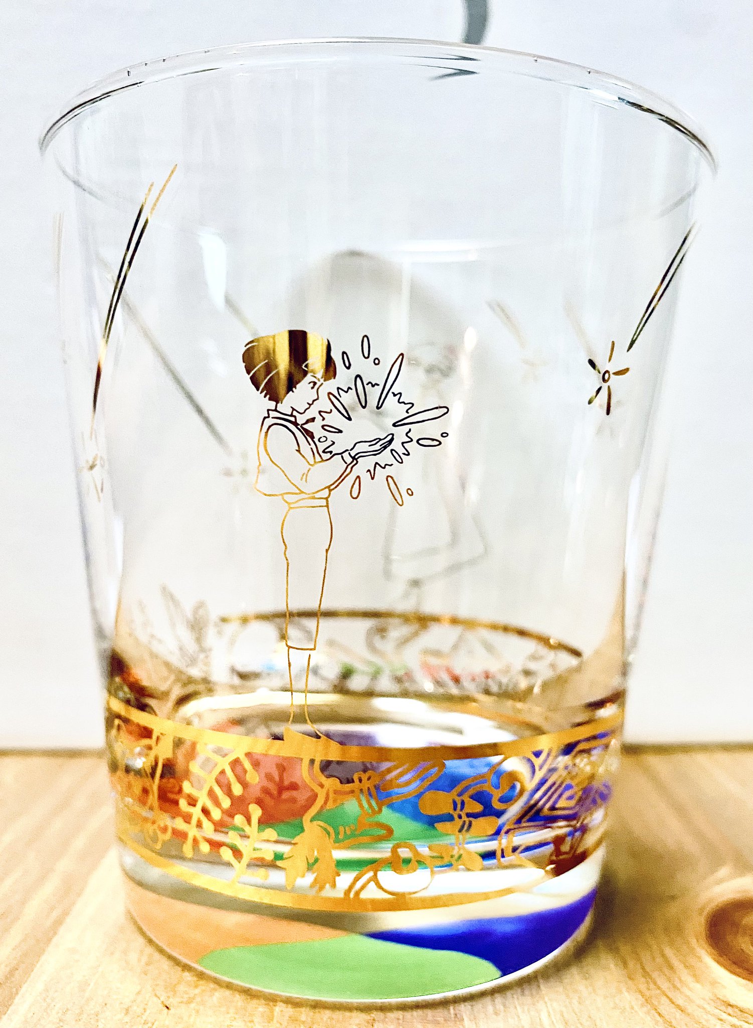 ストアー ハウルの動く城 グラス 3個セット 魔法の色円盤グラス 