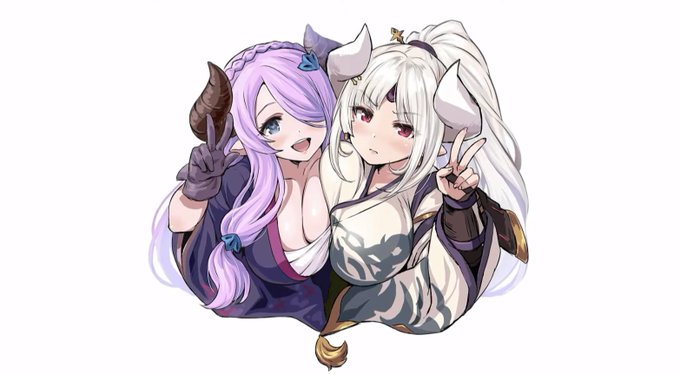 ああ～グラブル公式によるWドラフっぱいサンド( ˘ω˘*) 