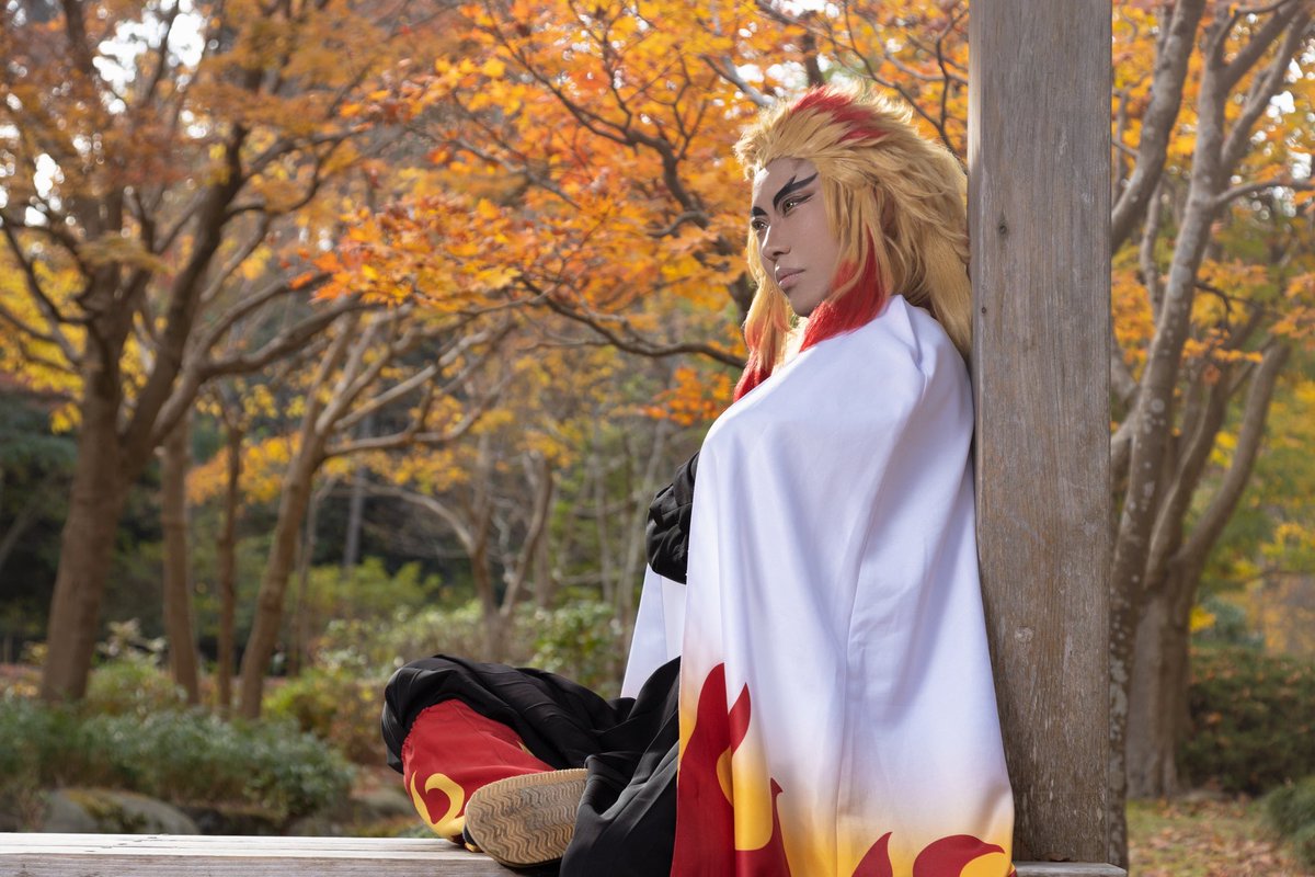 0418Un's tweet photo. ⚠️Cosplay⚠️
鬼滅の刃👹煉獄杏寿郎🔥

＿＿＿＿＿＿＿＿＿＿＿＿＿＿＿＿

      🔥黄と紅の狭間🍁

＿＿＿＿＿＿＿＿＿＿＿＿＿＿＿＿

撮影…@Maochin0305 https://t.co/iVt6fvVeBt