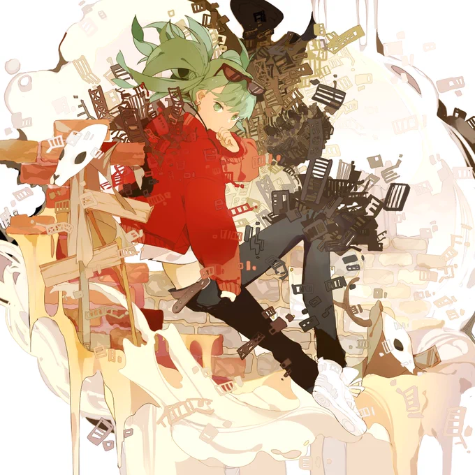 #初音ミク
#イラスト
「砂の惑星」 