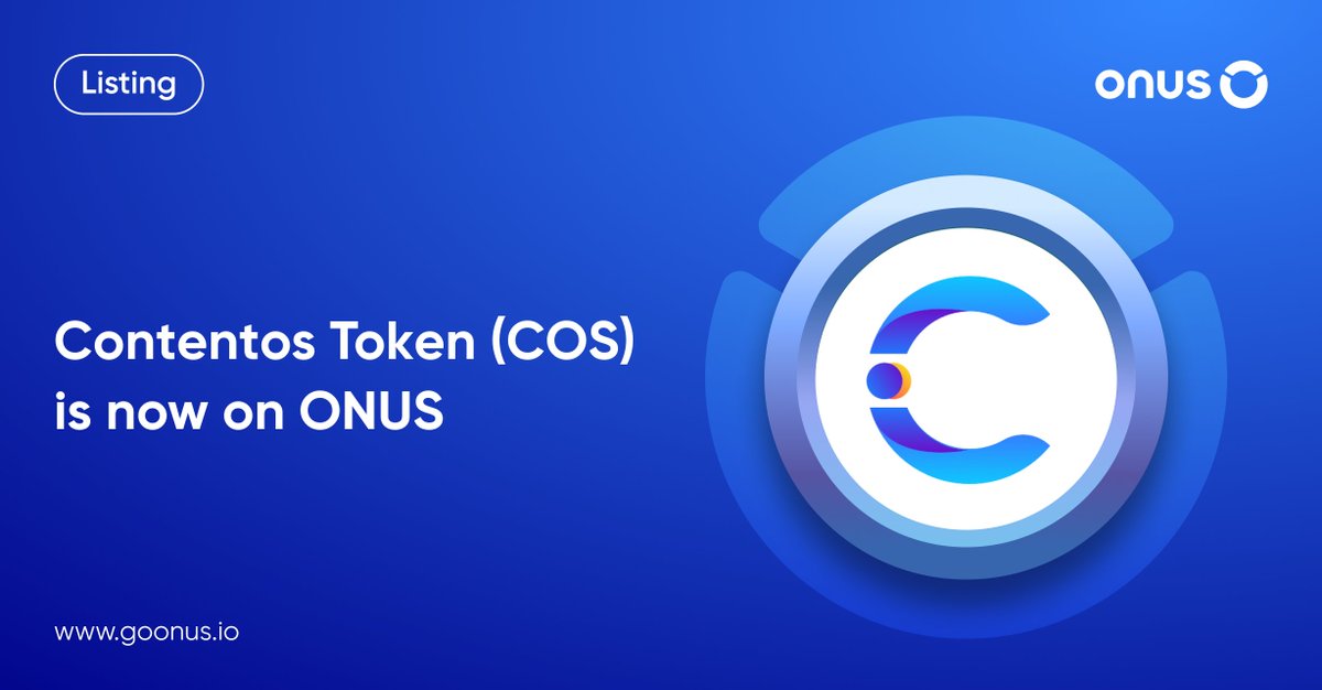 ONUSFinance's tweet photo. 🍄 $COS is now live on #ONUS

@contentosio is a decentralized global content sharing ecosystem invested by Binance Labs, DHVC, and many other leading funds.

Trading pair: #COS with #USDT or #VNDC on #ONUS 

👉 https://t.co/ASXjkXLkcY

#NFT #Contentos https://t.co/vbv9CJ5XXk
