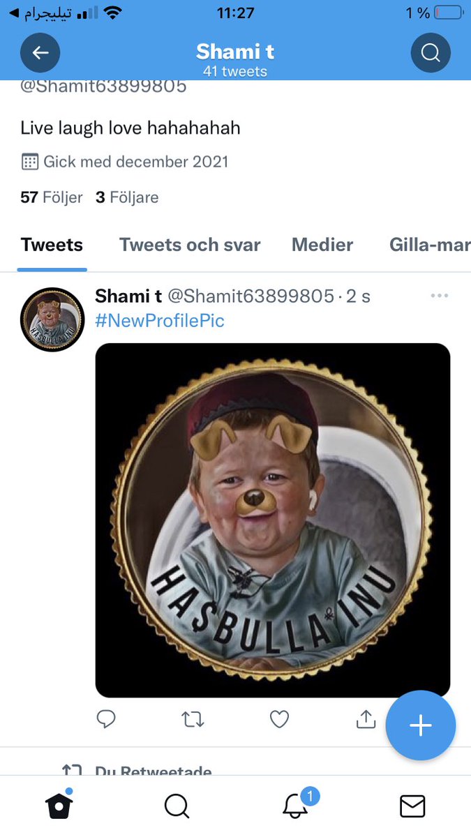Shamit63899805's tweet photo. @HasbullaInu DONEEE GREAT PROJECT 🥰 https://t.co/2eFUAL0bWT