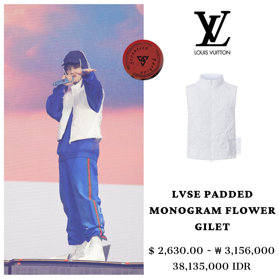 Louis Vuitton Lvse Padded Monogram Flower Gilet