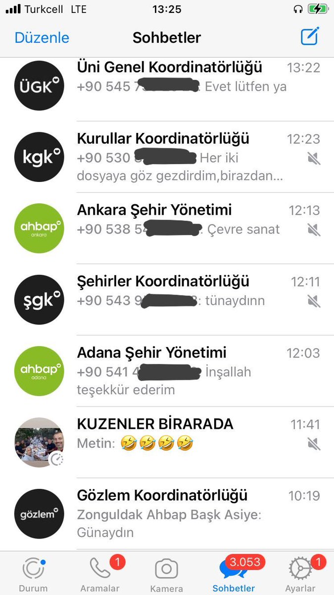 Telefonum herkese yayılmış.
Tanımadığım yüzlerce mesaj var.
Baksan olmuyor bakmasan olmuyor.
Asistanıma baktırsam çoğu mesaj yardımlarla ilgili olduğu için işin içinden çıkamayacak.
Okunmamış 3053 mesaj var.
Mesajlara yanıt veremediklerim lütfen beni bağışlasın lütfen 🙏🙏