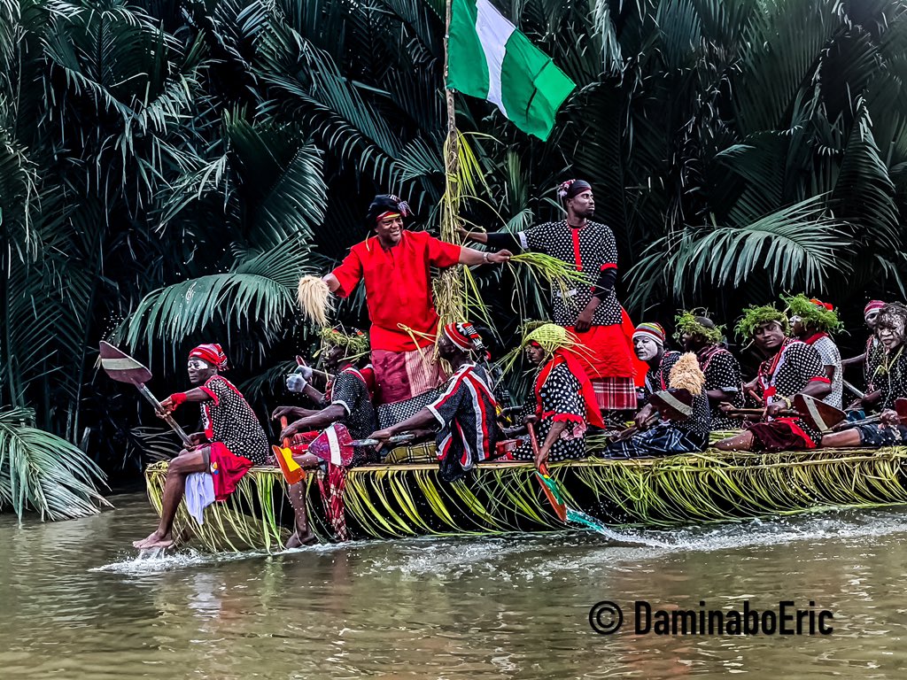 PatrioticGee's tweet photo. Opobo Nwaotam Boat Regatta holds every 31st Of December excepts it falls on a Sunday.
Photo: UGELE MKPA NWAOTAM SOCIETY OF NIGERIA.
Photo credit: Me π
#ijawTwitterCommunity
#regatta #explore #nwaotam #opobo #connectopobo #exploreopobo https://t.co/SCiU4qTgFY