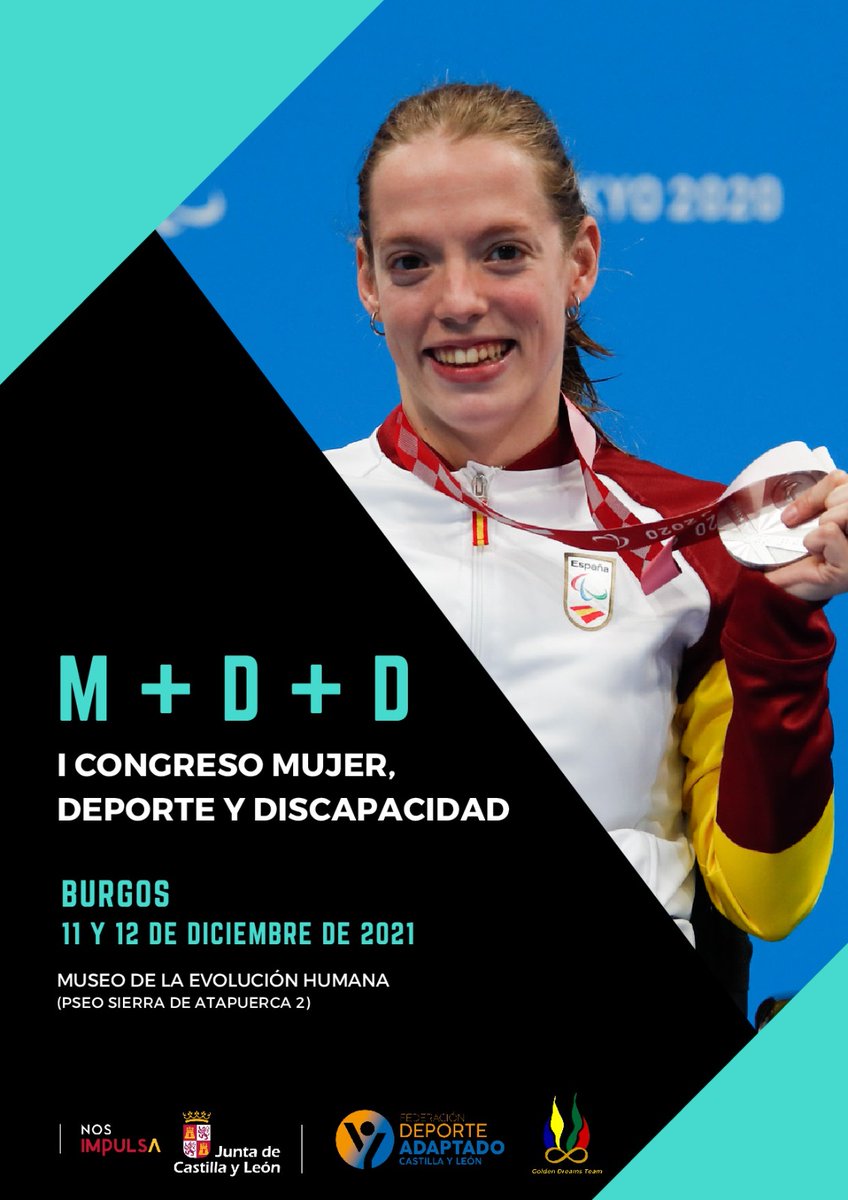 Un placer poder participar en la organización del I Congreso de Mujer Deporte y Discapacidad de Castilla y León de la Federación de Deporte Adaptado de Castilla y León <a href="/fedeacyl/">Deporte Adaptado CyL</a> y la Junta de Castilla y León. #burgos #museodelaevolucion