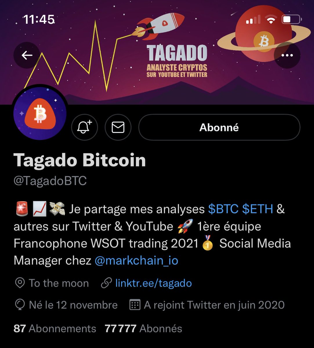 sam_zugzwang's tweet photo. @TagadoBTC bloque tes abonnés mec c’est le chiffre parfait on dirait qu’on a gagné aux machines à sous ! https://t.co/qZIgitHb4l