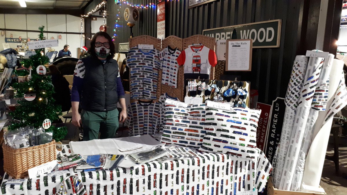 NenesDesigns's tweet photo. Come see us @Ontherails2 today at the Christmas Market @BredgarRailway!! We are here until 1600 and tomorrow as well!!
#HappyChristmas #christmas #UKGiftAM #Christmas2021 #giftideas #craftbizparty #handmadegift #trains #BlackOwnedBusiness #Kent #buysmall https://t.co/y3vr8c1qns