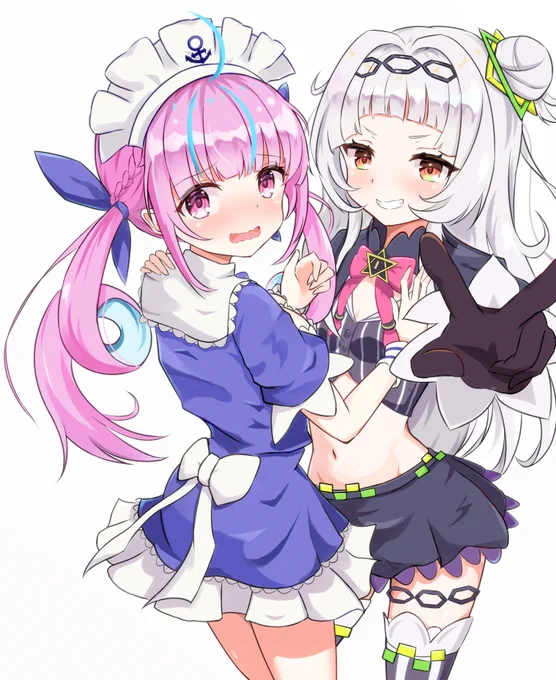 「あてぃし蟹ーず!」
「シオンちゃん近い近い」
#あくあーと
#シオンの書物 