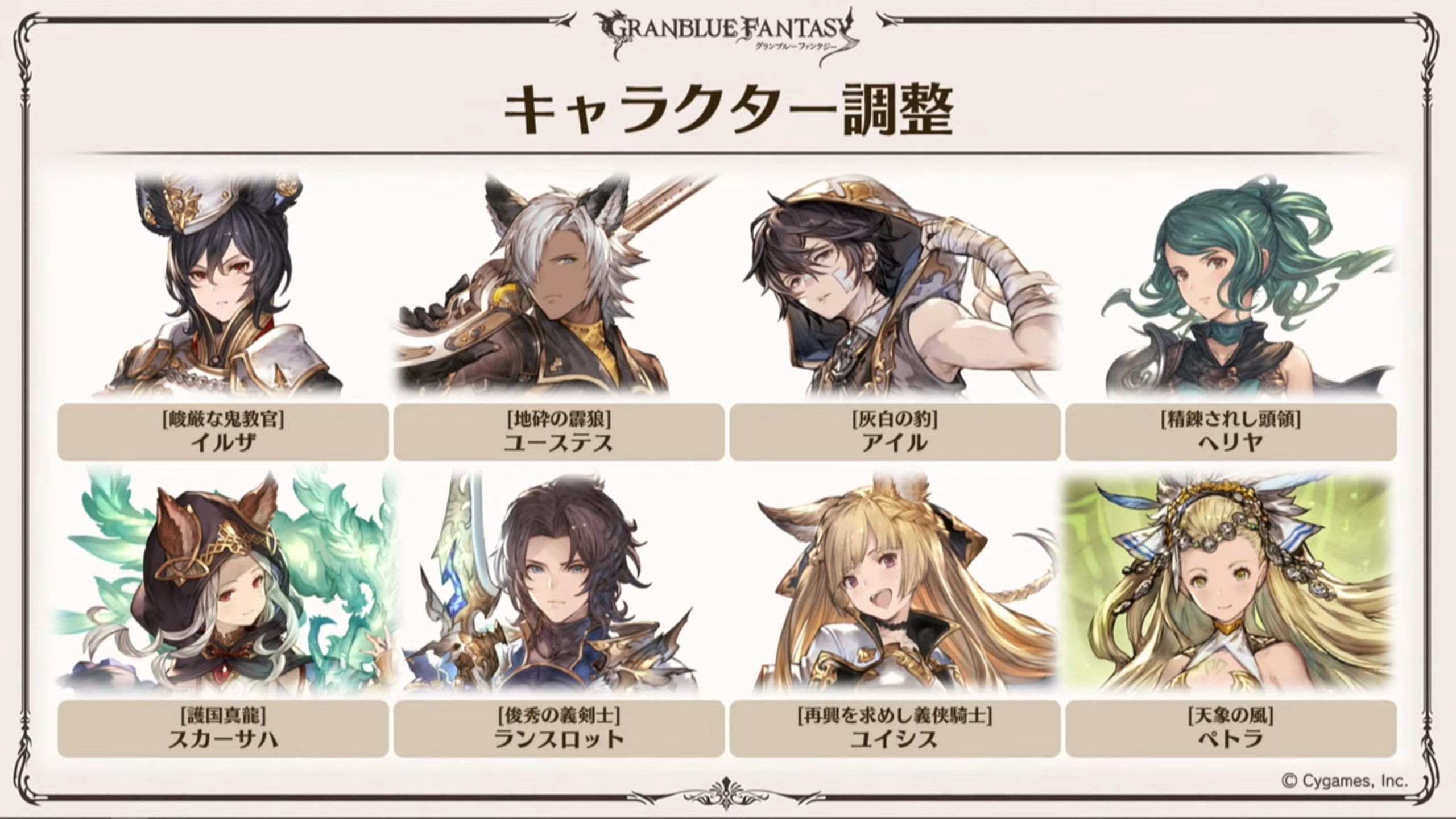 Granblue EN (Unofficial) on X: @aniki_z @G1_BARI New characters