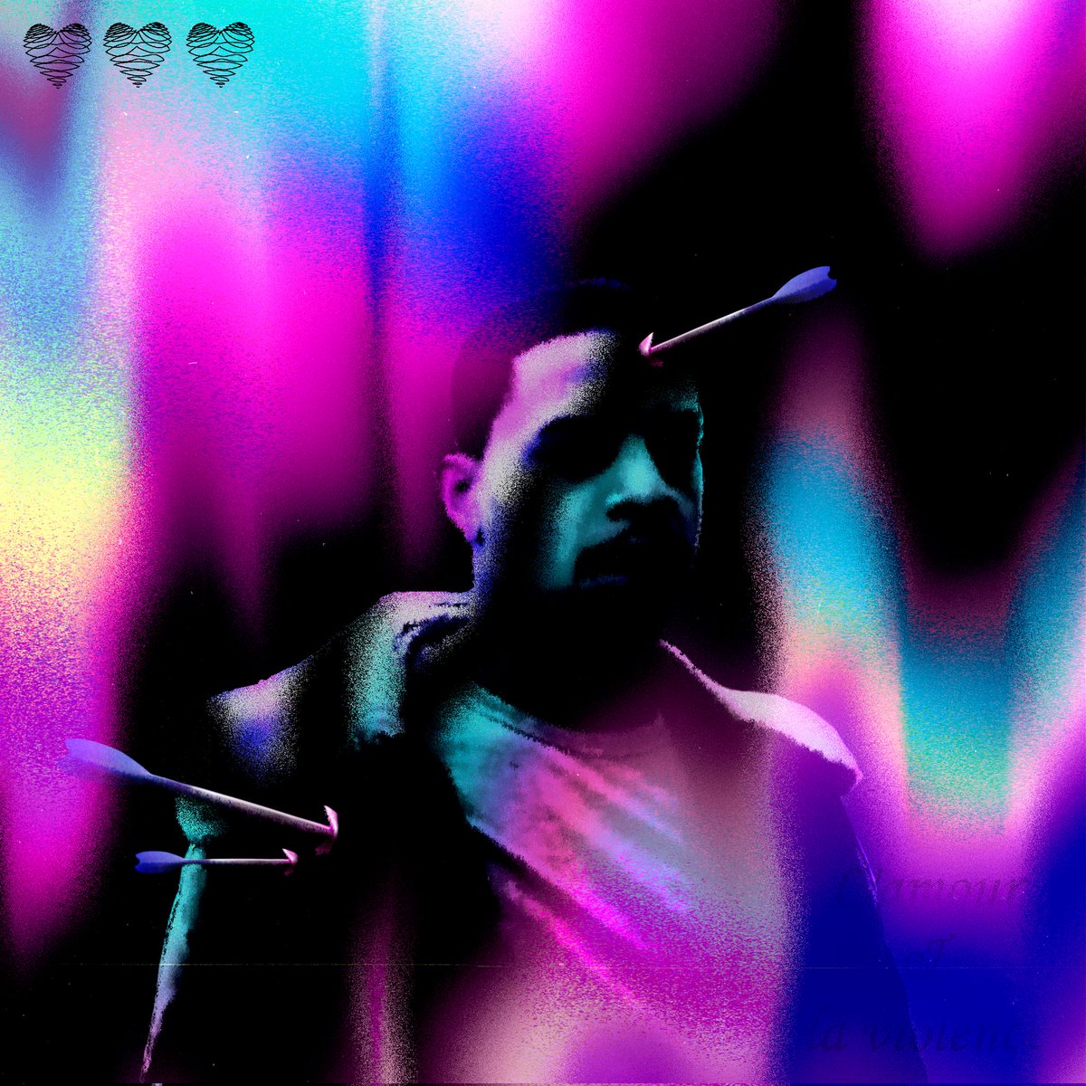 bnj_jpeg's tweet photo. Jour 11/31 l'amour et la violence de @16poetic 
.
.
.
#MUSIC #ashkidd #graphism #art #cover #CoverArt #design #GraphicDesign #Graphic #Colors #daily #December2021 https://t.co/4aPZURXm8i