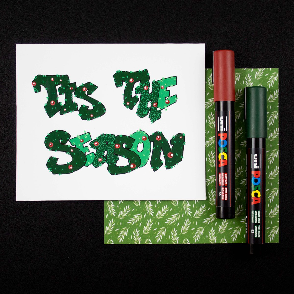 poscauk's tweet photo. The festive season is upon us! 😎 🎄✨

#handlettering #typography #fontinspo #typographyinspo #handwritten #handdrawn #POSCAtype #POSCAwords #POSCAhandlettering #journal #journalart #inspo #journalinspo #graffiti #Christmas https://t.co/fo4cfPKUNq