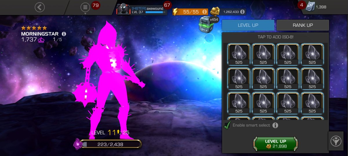 AndyClarkeDatek's tweet photo. @seatinmol @MarvelChampions Morningstar is raving too... hope she's like this in a fight too 😂 https://t.co/sRSgvslqJk