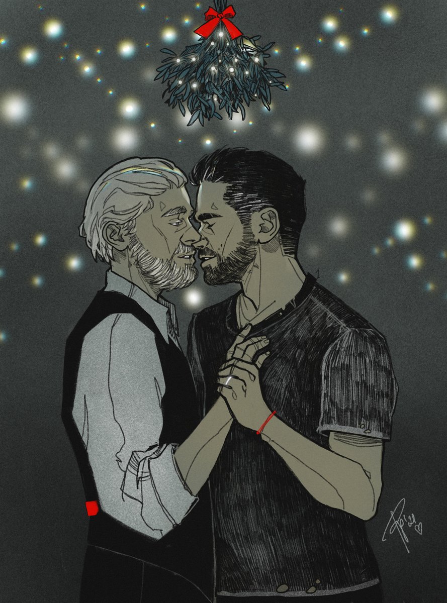InnaPoohArt's tweet photo. kiss under mistletoe №1
warm home kisses
[когда он в своем понтовом шерстяном костюме и ты в своих растянутых трениках и домашней застиранной футболке]
#coachray #sixmistletoekisses https://t.co/x6WeDyTrem