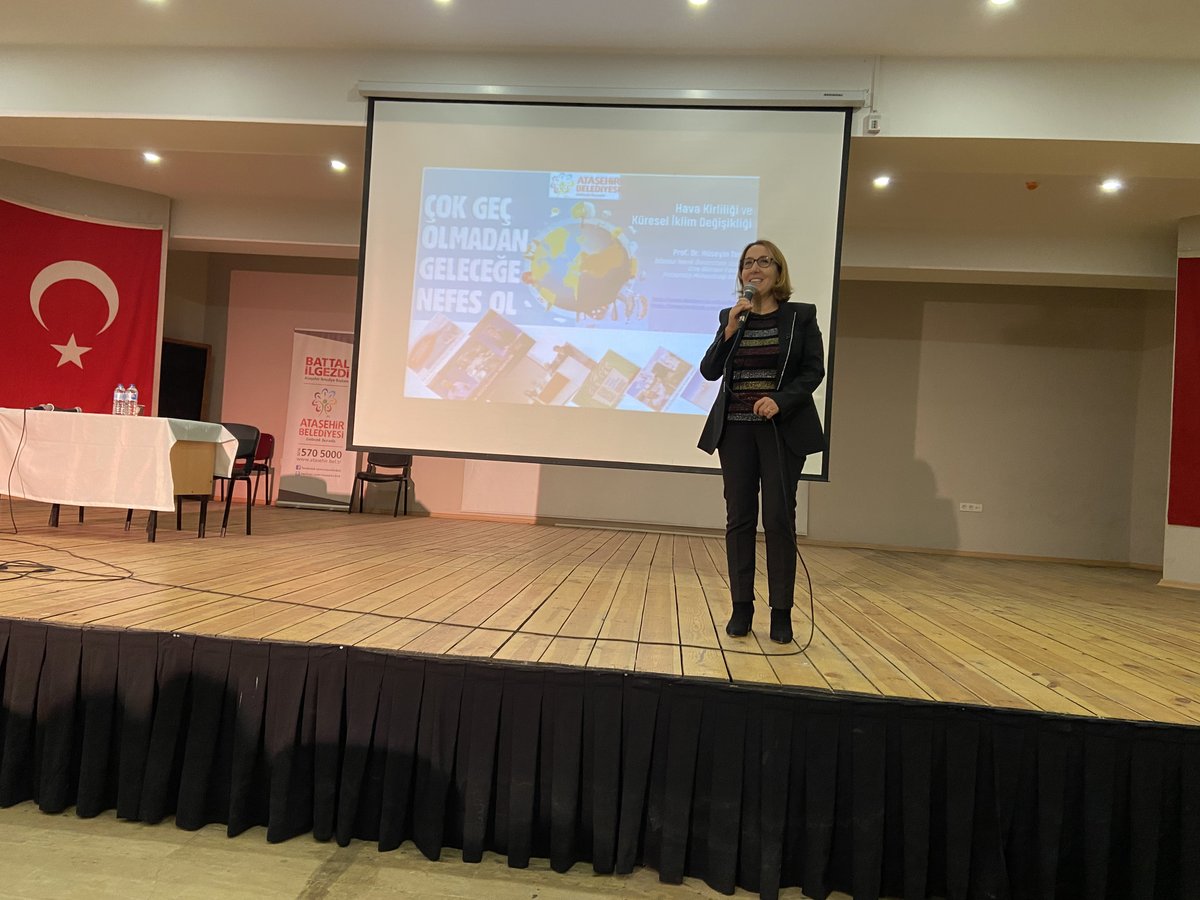 atasehirbld's tweet photo. İstanbul Teknik Üniversitesi ile iş birliğimiz kapsamında Prof. Dr. Hüseyin Toros, liseli öğrencilerle buluşuyor.

“Hava Kirliliği ve Küresel İklim Değişikliği” konularında farkındalık kazandıracak seminerler ile 1000 öğrenciye ulaşmayı hedefliyoruz. https://t.co/YxEEq2ALql