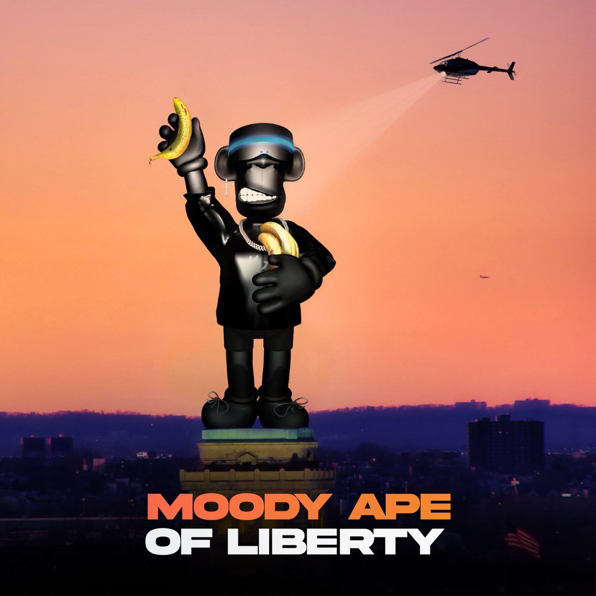 MoodyApeClub's tweet photo. What do you think of this APE?🐵🚀🍌

Share, Retweet  &amp; spread it everywhere to have a chance to get a Whitelist 👀

#NFTs #NFT #NFTCommunity https://t.co/iL69RRwpnh