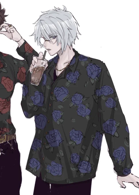 ドリンクとメガネの形はニアピンでしたか(?) 