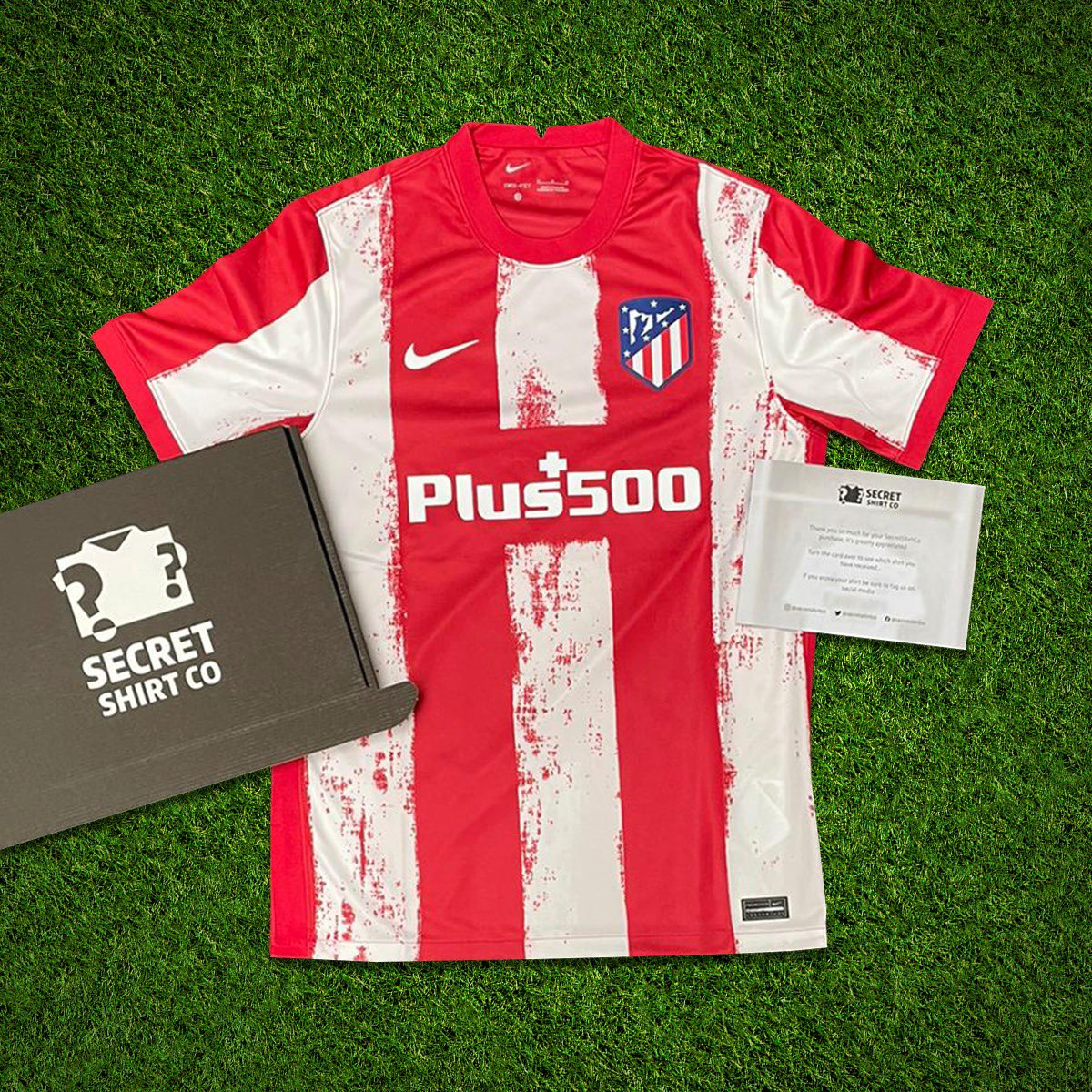 atletiuniverse's tweet photo. 🚨𝗜𝗳 Antoine Griezmann scores first against Real Madrid, we will give away a Atletico Madrid 𝟮𝟬𝟮𝟭/𝟮𝟮 home shirt. 

To enter:

- Follow @secretshirtco &amp; @atletiuniverse 
- Retweet this post
- Tag a friend

Winner will be announced after the game. https://t.co/pAGnSsGo6D