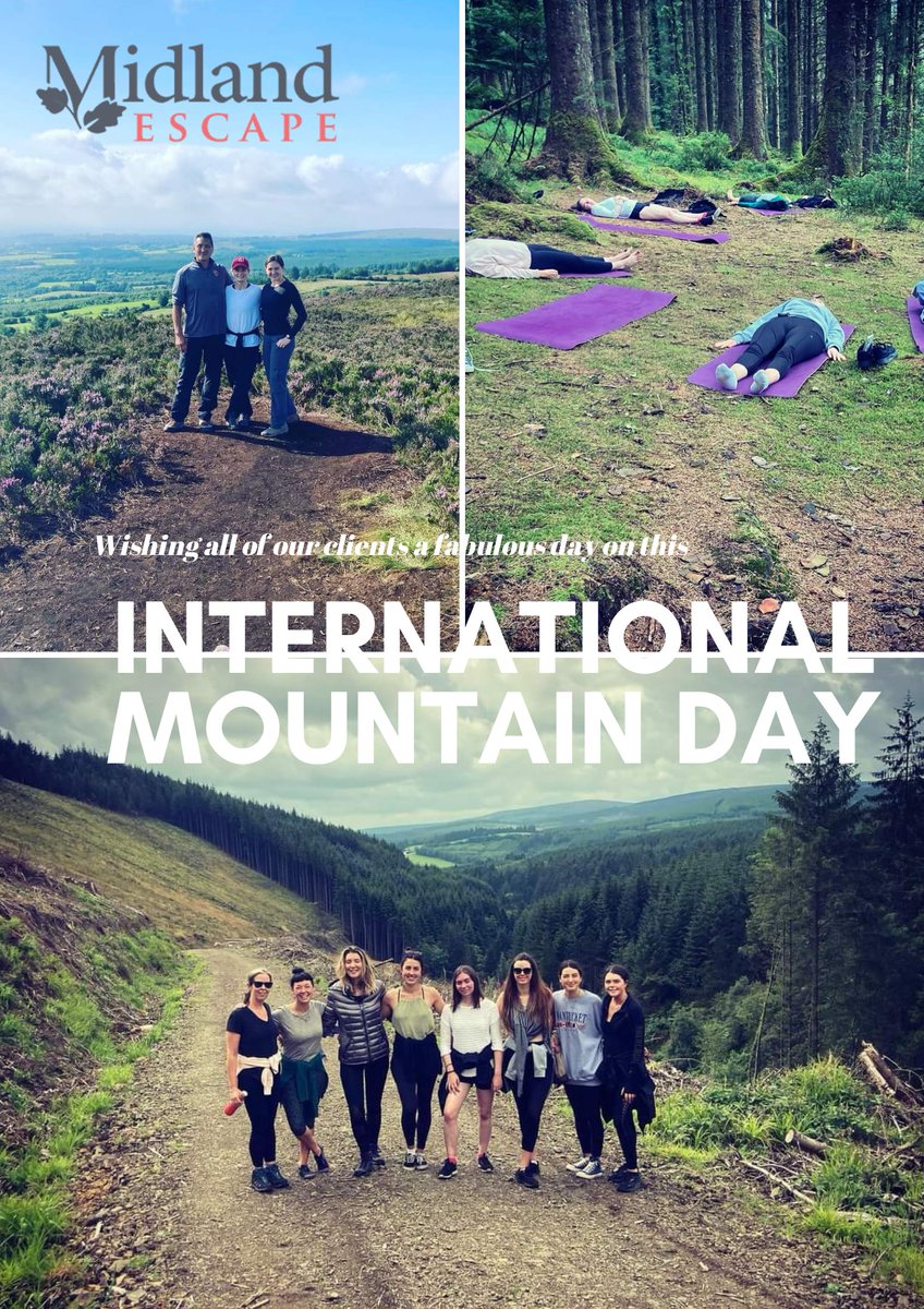 On this International Mountain Day we want share some wonderful throwback to last year's adventures in the #SlieveBloom mountains.To book a day on the mountains or an #outdooractivity package for your group, drop us an email at info@midlandescape.ie We'd love to chat!