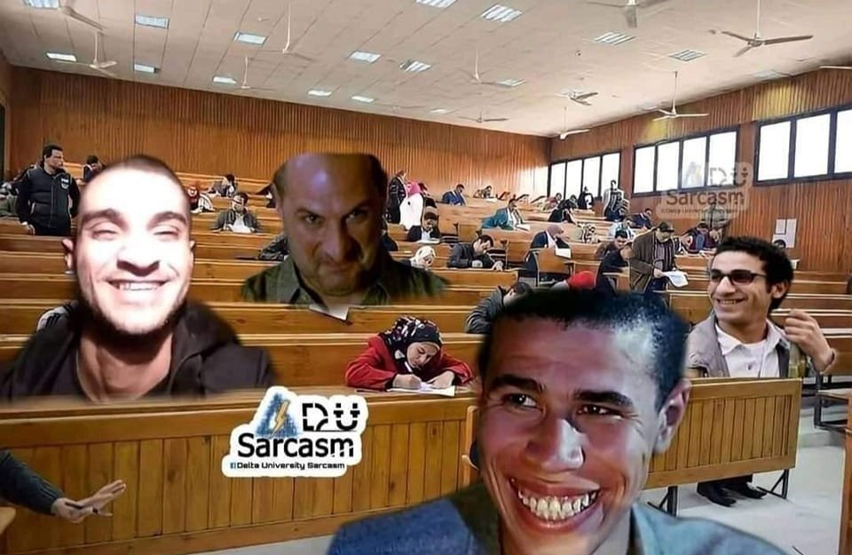 Sarcasm_Station's tweet photo. امتحان صعب والمراقب صعب وكل حاجه زى الزفت
انا وصحابي فى اللجنه: https://t.co/etsmzXHnJx