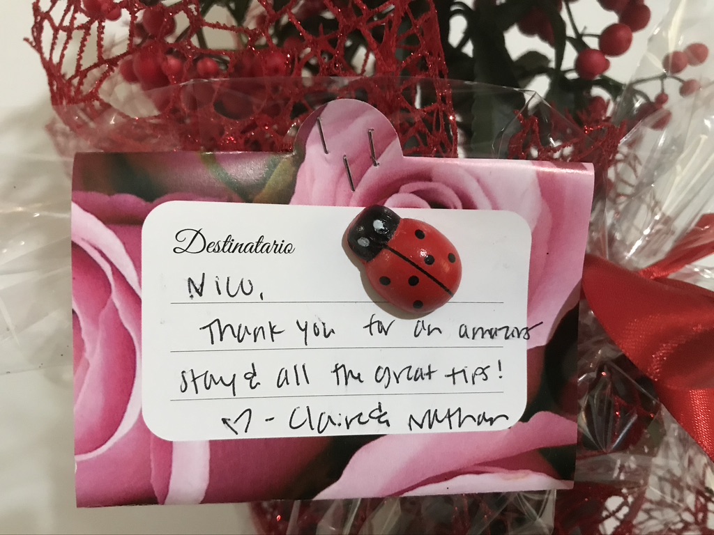 ErkaniSuite's tweet photo. Guests left me a present! I am the happiest host in the world.
https://t.co/4qnREn5sN1 https://t.co/AGcarKTslH