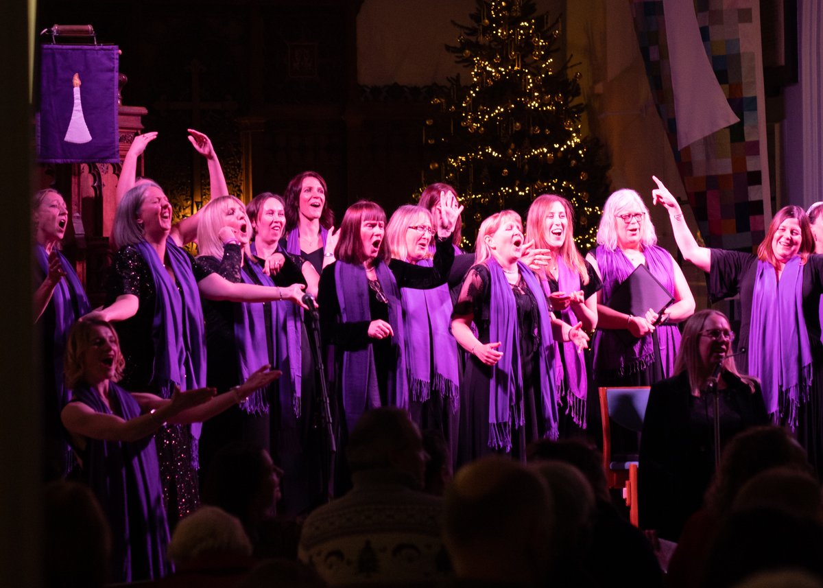 We had an absolutely brilliant time on Thursday performing our Christmas Concert, filled with lots of laughter &amp; so much fun.
Special thank you to Downend Christchurch, Downend Singers &amp; Ollie Moore &amp; everyone that came to support us, it was great to SEE you all.