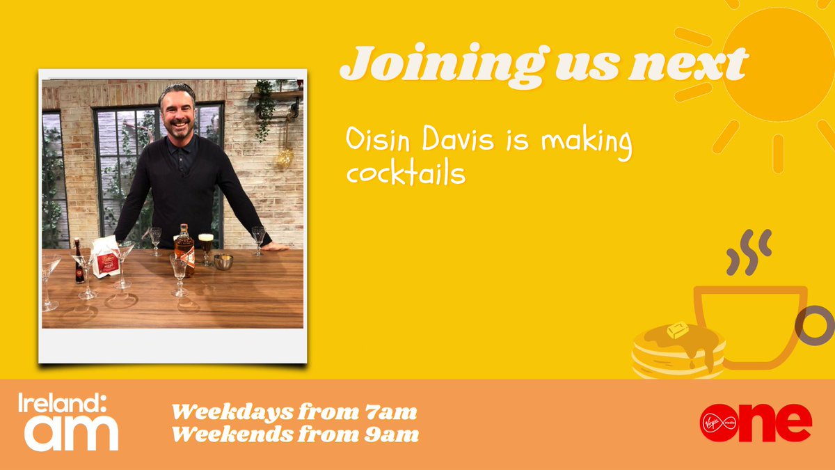 Ireland AM (@irelandamvmtv) on Twitter photo CHRISTMAS COCKTAILS
Christmas is a time for celebrating and what better way to celebrate than with a cocktail or two.
<a href="/OisinTweets/">Oisin Davis</a> is here to show us how we can mix up our very own cocktails at home and this time we're incorporating coffee.
#IrlAM CHRISTMAS COCKTAILS
Christmas is a time for celebrating and what better way to celebrate than with a cocktail or two.
<a href="/OisinTweets/">Oisin Davis</a> is here to show us how we can mix up our very own cocktails at home and this time we're incorporating coffee.
#IrlAM