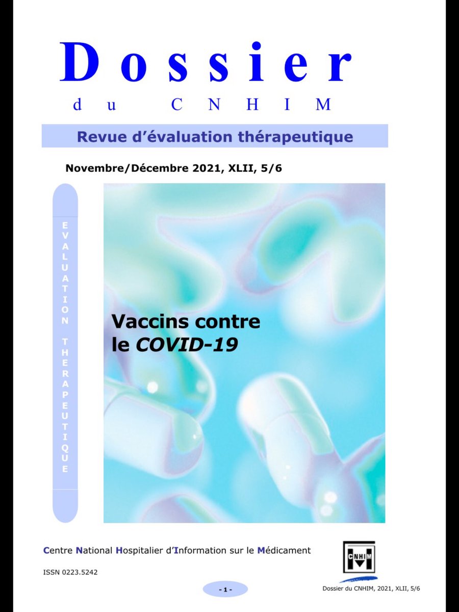 Theriaque_CNHIM's tweet photo. Le nouveau dossier du #CNHIM sur les #vaccins #COVID19 est paru . https://t.co/Y1Dq4EOvzz