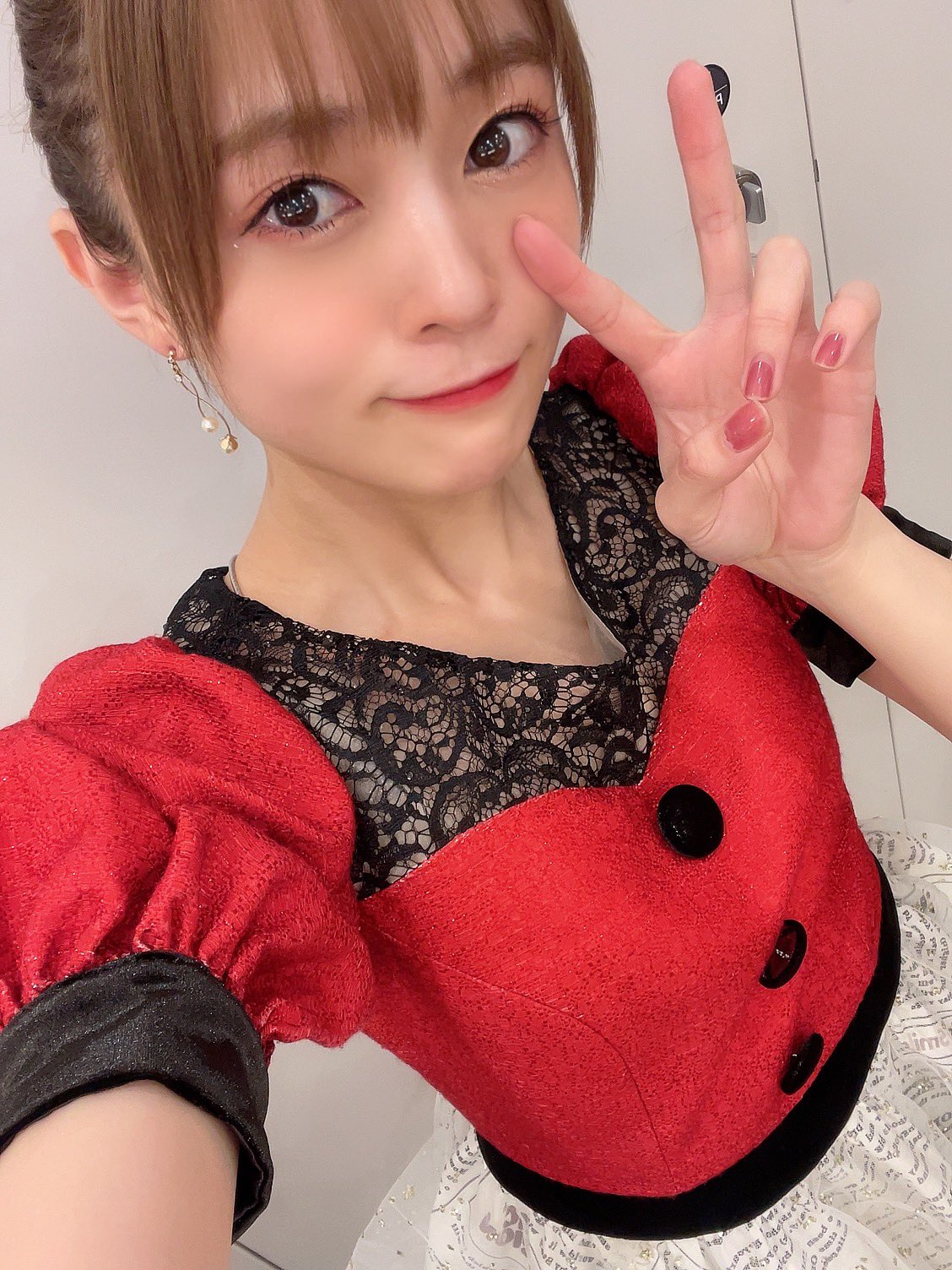 わっしょい i☆Ris若井友希 等し 法被 扇子 - 着物・浴衣