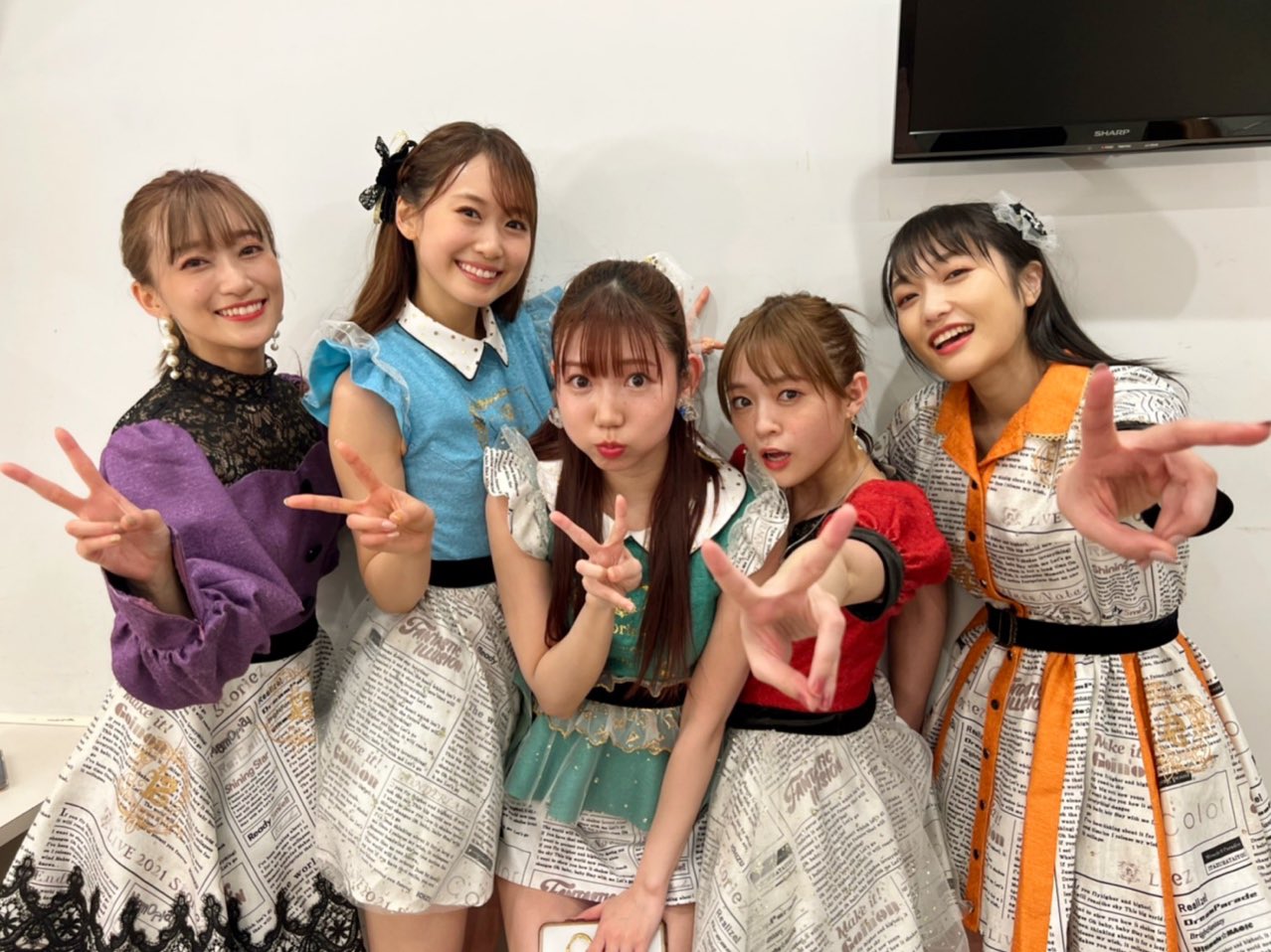 i☆Ris若井友希　わっしょい　法被　扇子 i☆Ris若井友希 わっしょい 法被 扇子 - 着物・浴衣オンライン