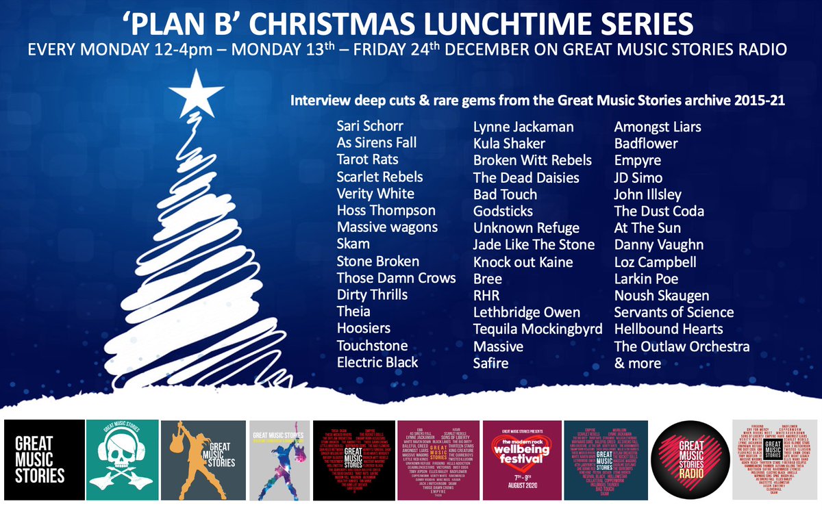 GuyB_rockshow's tweet photo. NEW DAILY LUNCHTIME SERIES
12-4pm every weekday. Starting Monday, something helpful for those stuck at home. Rare interview gems from the GMS archive 2015-21 inc @SariSchorr @lynnejackaman @Brokenwittrebel @MassiveWagons @VeeBear @ScarletRebels @TouchstoneROCK @THEIA_uk @rock_loz https://t.co/bAMUR9Icnq