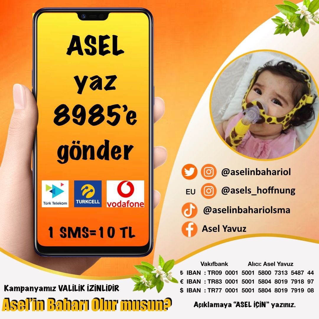 @aselinbahariol Şuan seninle karşılaşmamız bir tesadüf değil.Hadi bu mücadelede umudum ol lütfen🙏🌹 

BANKA:VAKIFBANK
₺ IBAN: TR09 0001 5001 5800 7313 5487 44
Alıcı:Asel Yavuz 
Açıklama: Asel için

Antalyaspor Metaverse Uyuşturucu #adamasalıveda Türk Lirasını