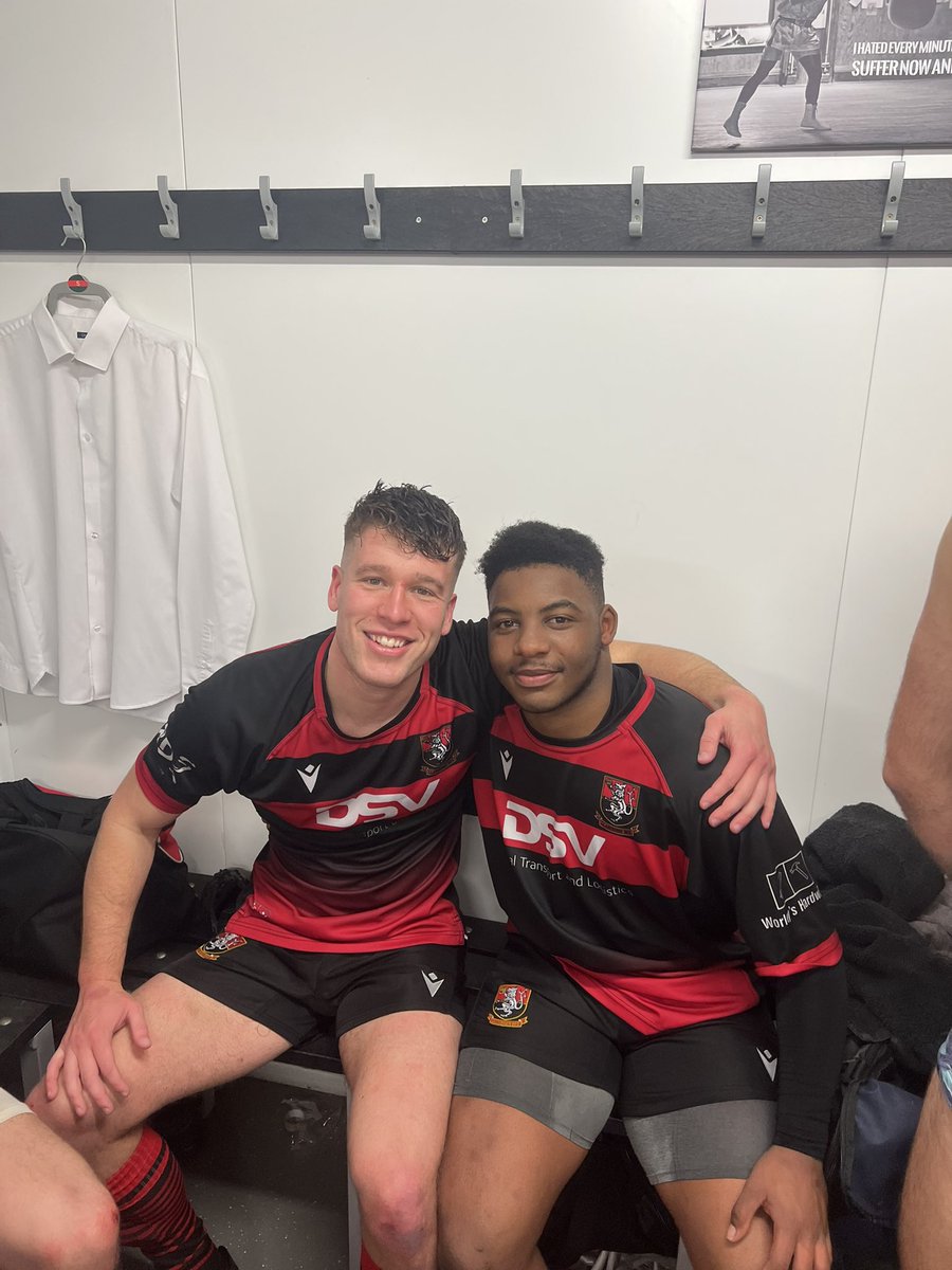 Great to share the field with last years 1st XV captain Boni, making me feel old  mind 👀