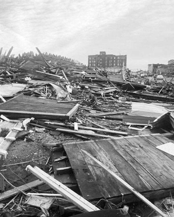 BrianTome's tweet photo. Join me and @crsrdschurch in praying for our community in Kentucky and across several more states as we navigate the aftermath of this morning’s storm. It’s now being reported as the deadliest tornado system ever in Kentucky. Our disaster response team is in contact with https://t.co/FI9Qr7lLc7