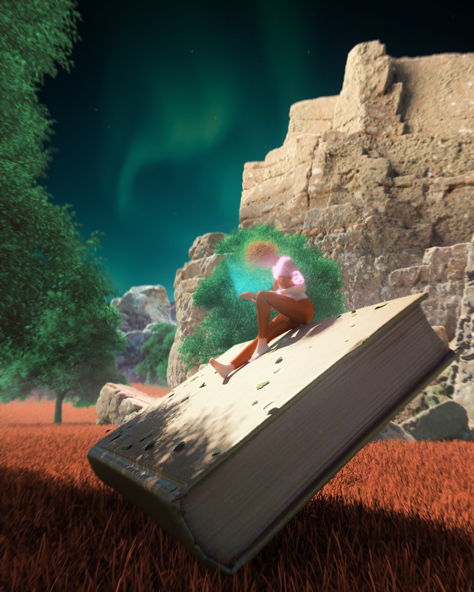 One of my old work, gives me peace. 🙂

"Reading a book while also sitting on it."

“bookworm”

instagram.com/ryshzue/

#nftart #NFTs #NFTCommunity #NFTGiveaway #NFTshill #NFTdrop #artwork #art #FoundationInvite