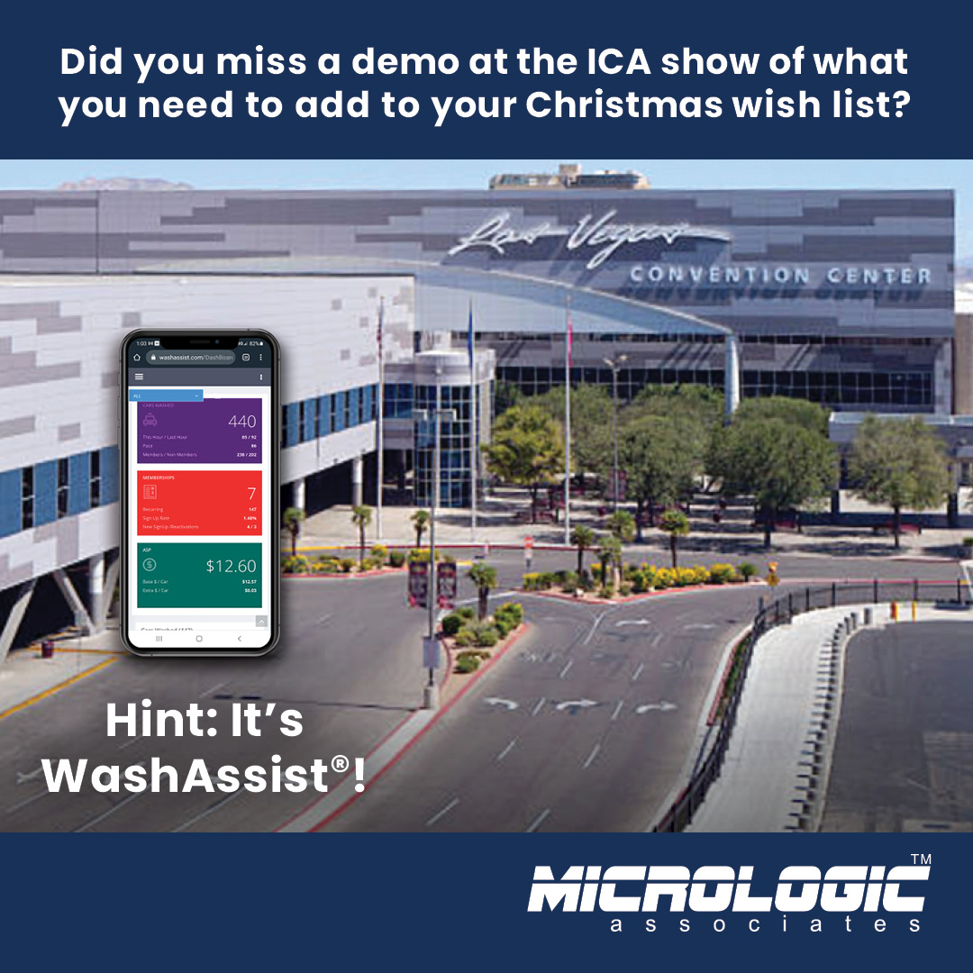 MicrologicAssoc's tweet image. The Car Wash Show was another huge hit and WashAssist was the star of the show! If you missed it, you could always schedule a demo right here! #carwashtechnology

micrologic.net/contact-us/