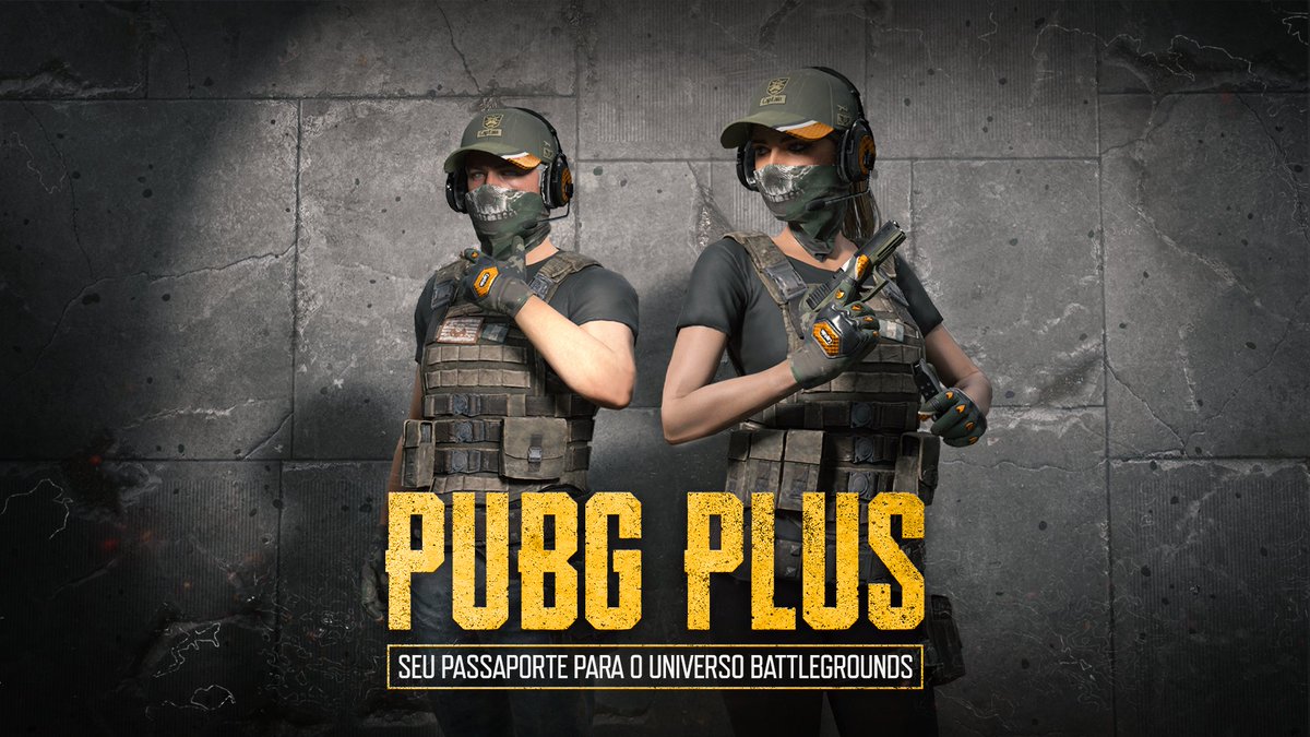 PUBG_BR's tweet photo. Que tal ir ainda mais alto quando o PUBG ficar aberto para todos os públicos? O PUBG PLUS é seu passaporte para itens sensacionais. Conheça TUDO sobre o update no post oficial no link: https://t.co/Me6YekCfhk #PUBGForAll https://t.co/X0BdwTg4rz