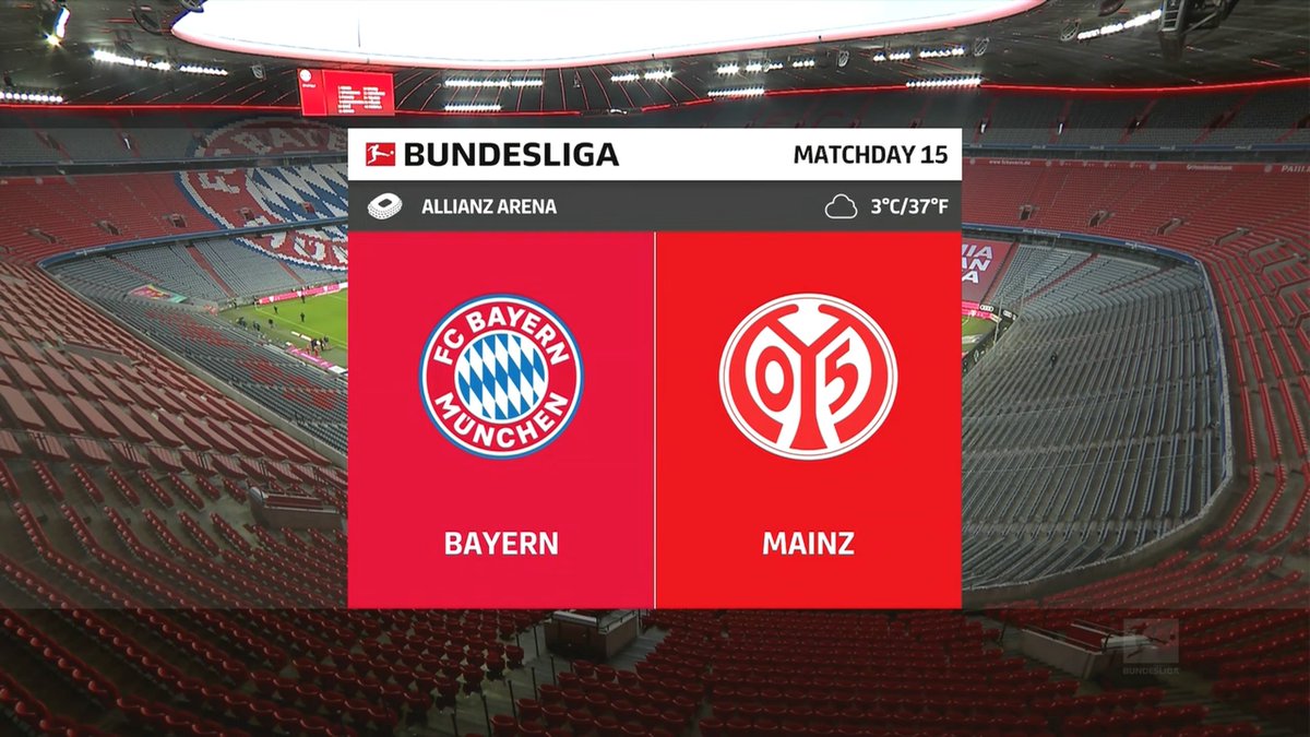 Full match: Bayern Munich vs Mainz